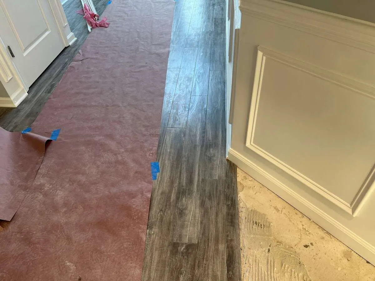 Completed marble shower restoration in Sunrise